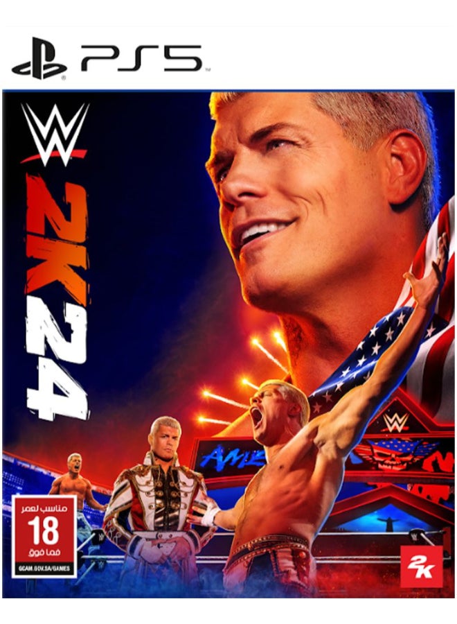 2كي لعبة WWE 2K24 PS5 الإصدار القياسي - بلاي ستيشن 5 (PS5) - Image 1