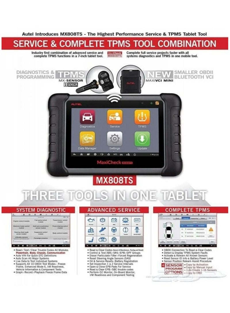 Autel MaxiCheck MX 808 TS - Image 3