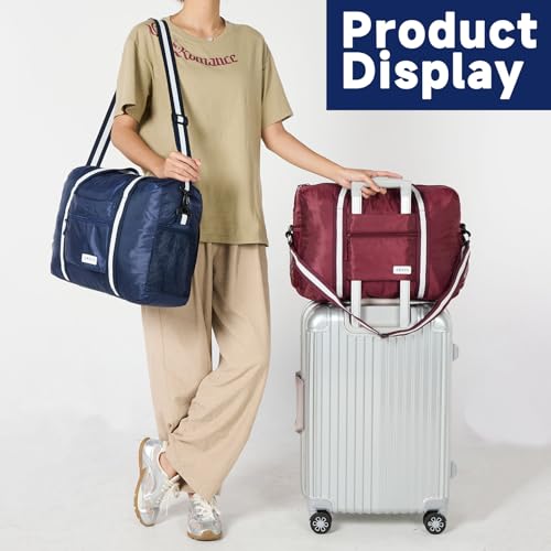 Arxus Travel Lightweight Water-resistant Foldable Storage Carry Luggage Duffle Tote Bag - Image 2