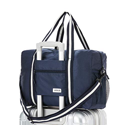Arxus Travel Lightweight Water-resistant Foldable Storage Carry Luggage Duffle Tote Bag - Image 1