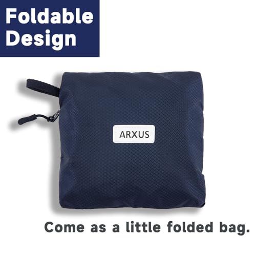 Arxus Travel Lightweight Water-resistant Foldable Storage Carry Luggage Duffle Tote Bag - Image 5