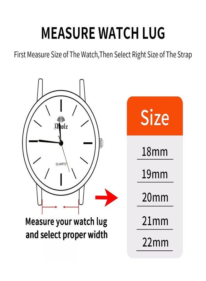 TStrap Silicone Watch Straps 20mm - Quick Release Watch Bands Soft Rubber Black - Waterproof Military Watch Strap for Men Women - for Smart watch Straps Replacement - 18mm 19mm 20mm 21mm 22mm, Yellow - Image 5