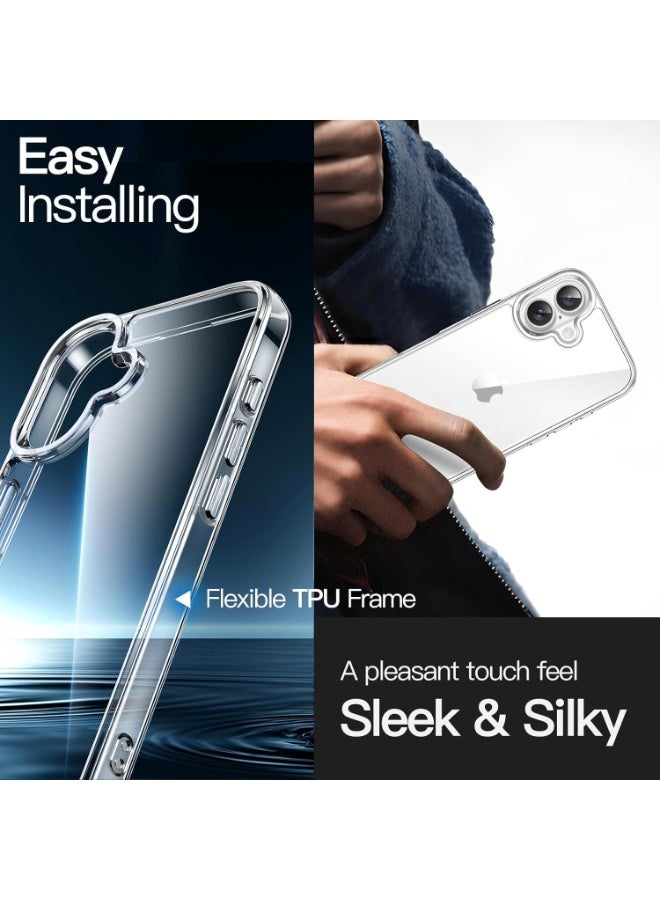 iPhone 17 Case Crystal Clear Non-Yellowing Cover For iPhone 17 Shockproof Anti-Scratch Slim Transparent Case for iPhone 17 6.3 inch - Image 5