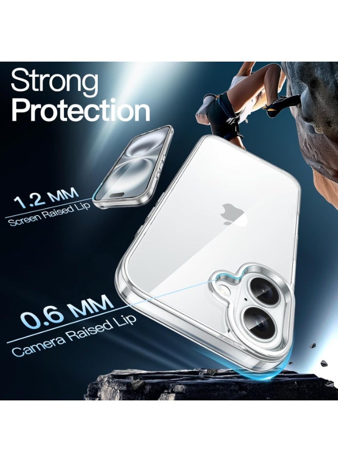 iPhone 17 Case Crystal Clear Non-Yellowing Cover For iPhone 17 Shockproof Anti-Scratch Slim Transparent Case for iPhone 17 6.3 inch - Image 4