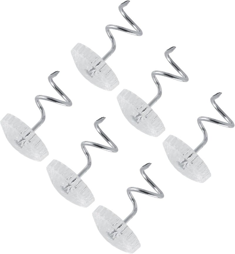 Dioche Upholstery Twist Pins are Suitable for Repairing Loose Ceilings in Cars and Sofas. The Transparent, Round Design Perfectly Solves Home Decor Problems. (30Pcs) - Image 1