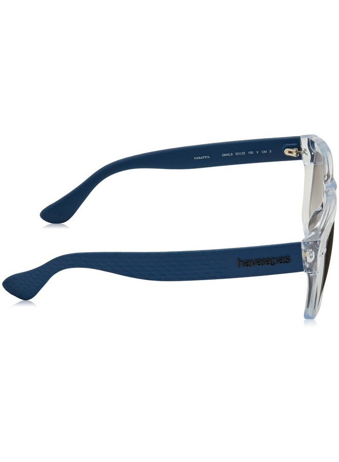 Havaianas Sunglasses Paraty Square Sunglasses, Crystal Blue, 52 Mm - Image 3