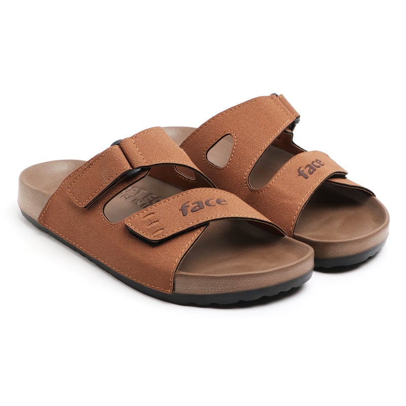 Face صنادل تان للرجال - Image 3