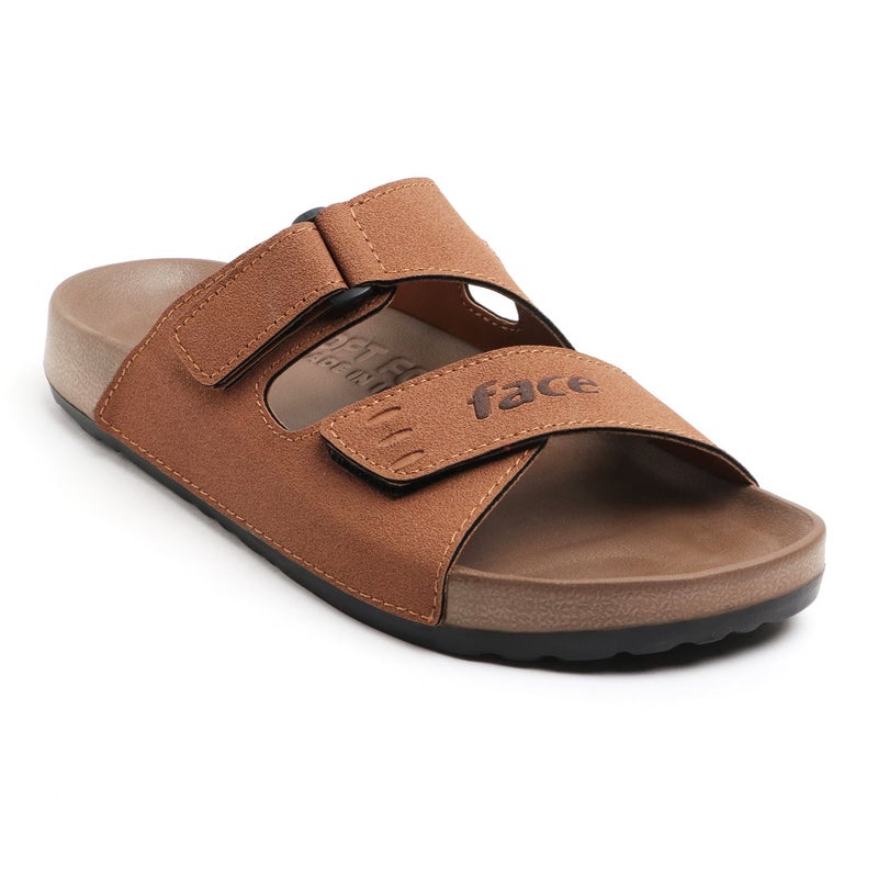 Face صنادل تان للرجال - Image 4