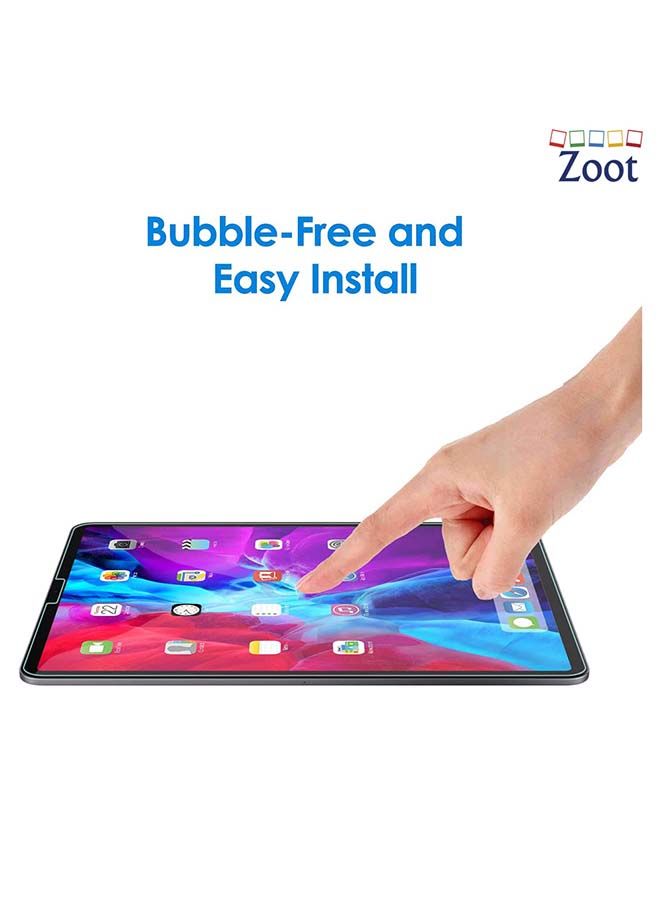 NIBEMINENT Tempered Glass Screen Protector For Apple iPad Pro Clear - Image 3