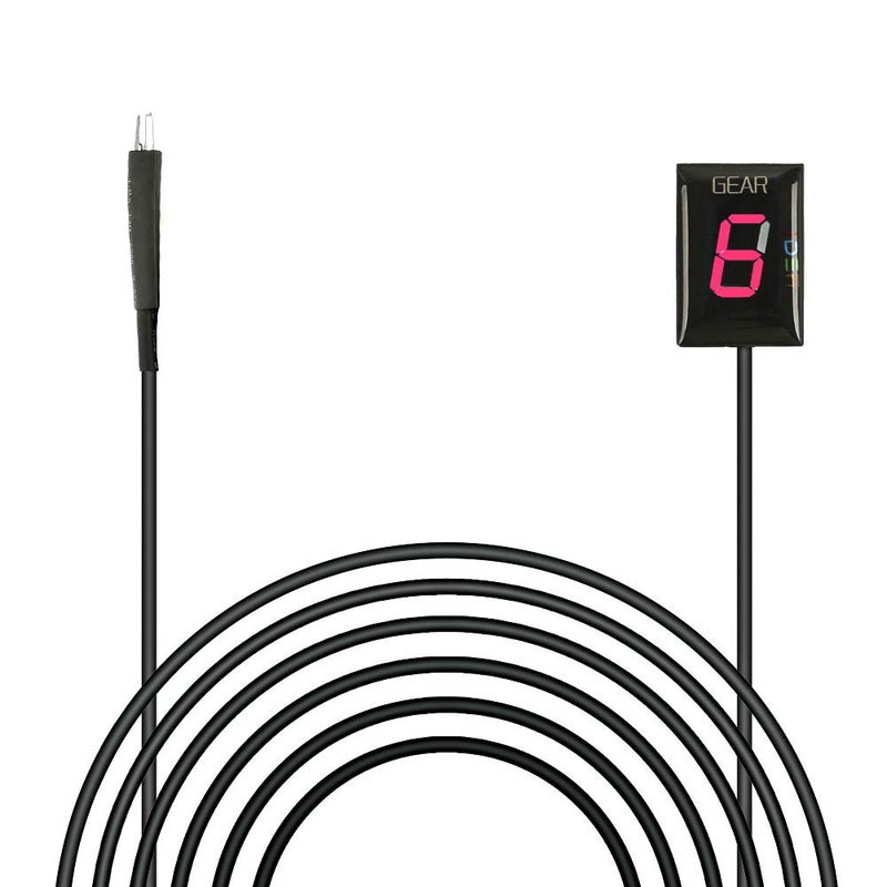 Idea Waterproof Motorcycle Gear Indicator for Honda CB300F CBR400R CBR600RR Fury NC Motorcycle Gear Meter LED Digital Display Shift Lever Sensors - Image 1