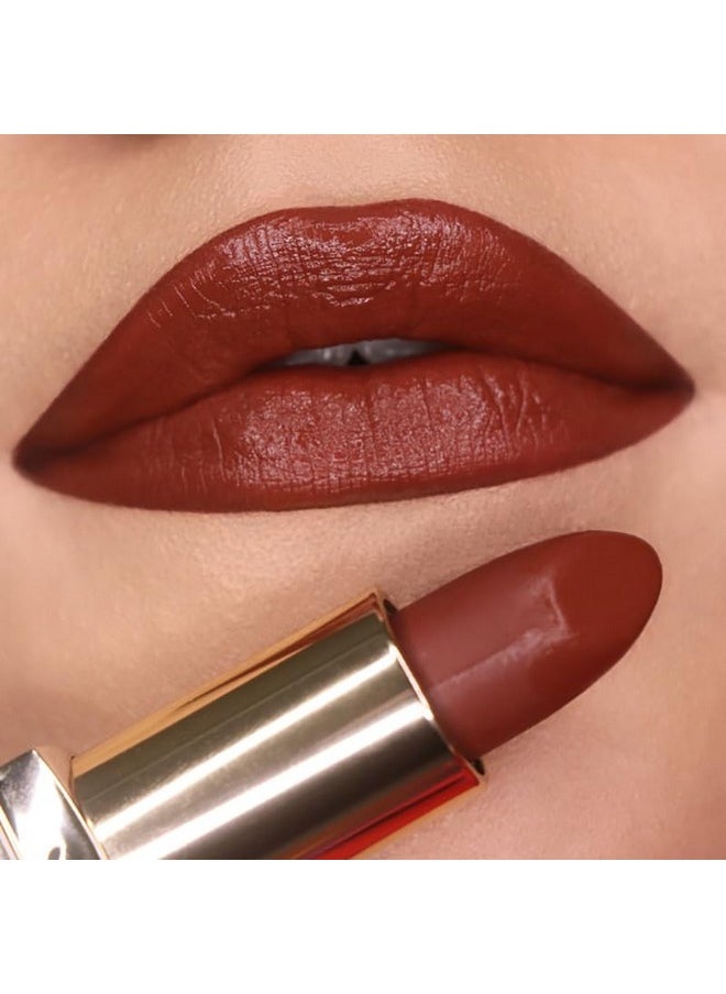 Iba Long Stay Matte Lipstick, M02 Mocha Shot, 4 G For Women | Long-Lasting, Hydrating, And Lightweight | Intense Color & Highly Pigmented Lip Color | Matte Finish | Enriched With Vitamin E | Makeup  - Image 2