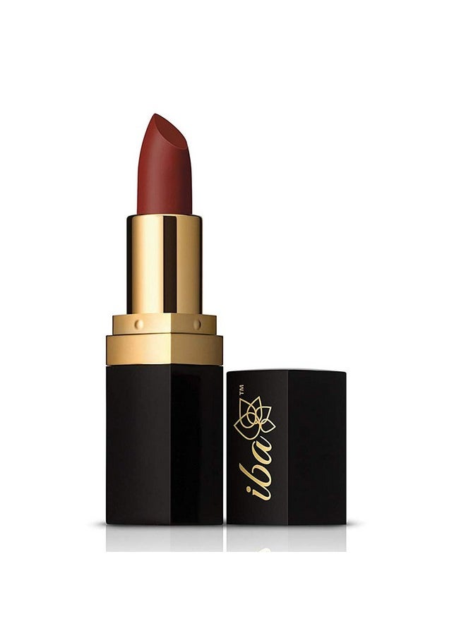 Iba Long Stay Matte Lipstick, M02 Mocha Shot, 4 G For Women | Long-Lasting, Hydrating, And Lightweight | Intense Color & Highly Pigmented Lip Color | Matte Finish | Enriched With Vitamin E | Makeup  - Image 1