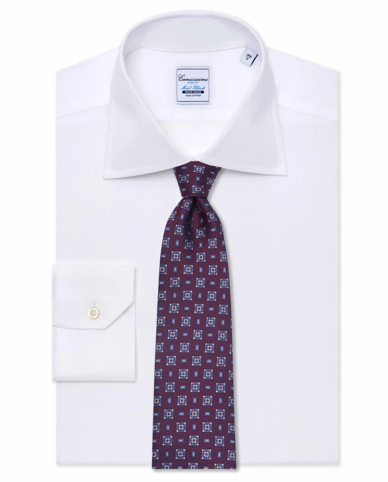 Camicissima PATTERNED JACQUARD SILK TIE