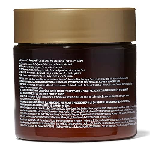 Silk Elements Renourish Jojoba Oil Moisturizing Treatment, Vitamin E, Hydrating, Strengthening - Image 3