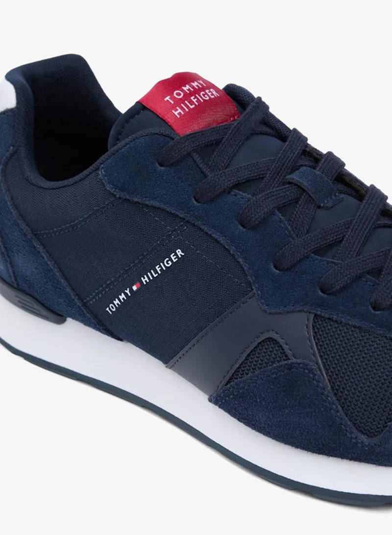 Tommy Hilfiger Desert Sky Mixed Texture Cleat Ripstop Sneakers for Men | Best Price UAE