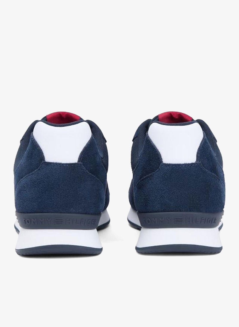 TOMMY HILFIGER Mixed Texture Cleat Ripstop Trainers - Image 3