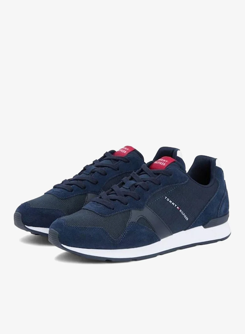 Tommy Hilfiger Desert Sky Mixed Texture Cleat Ripstop Sneakers for Men | Best Price UAE
