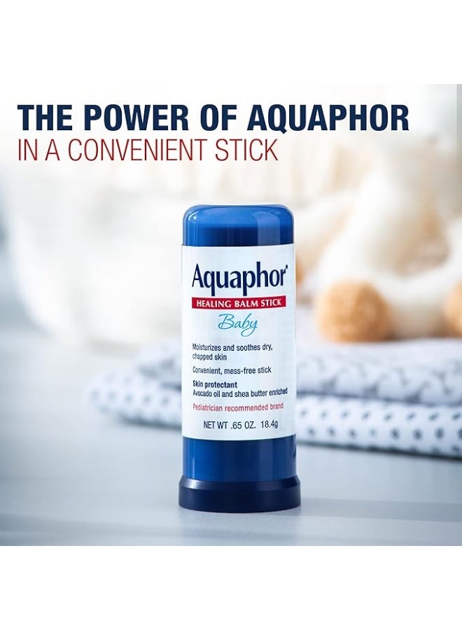 Aquaphor, Baby, Healing Balm Stick, Fragrance Free, 0.65 oz (18.4 g) - Image 3