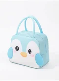 Mobcos Penguin Sky Blue Lunch Bag