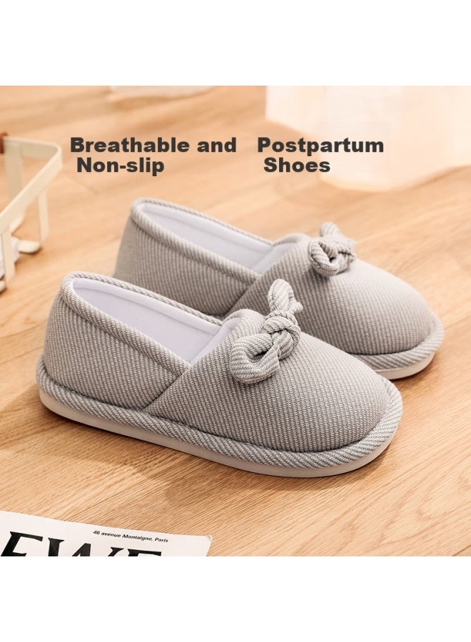 GUOLUOFEI Guoluofei Postpartum Soft Bottom Spring And Summer Maternity Slippers Butterfly Postpartum Slippers With Soft Bottom For Pregnant Women  - Image 1