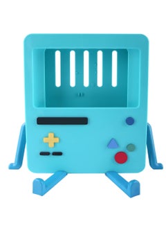 Game Console Stand for Nintendo Switch, Cute Cartoon Handheld Game Console Screen Support Stand Hands-free Support Plate for Protection and Portability (blue)