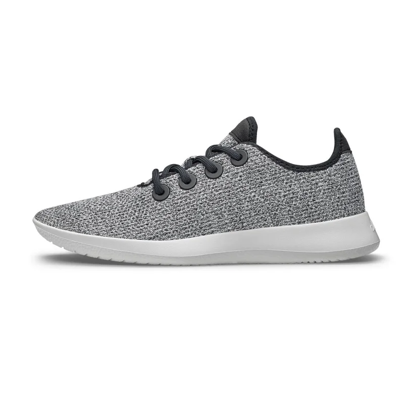 اول بيردز Women's Tree Runners - Blizzard/Natural Black (Blizzard Sole)