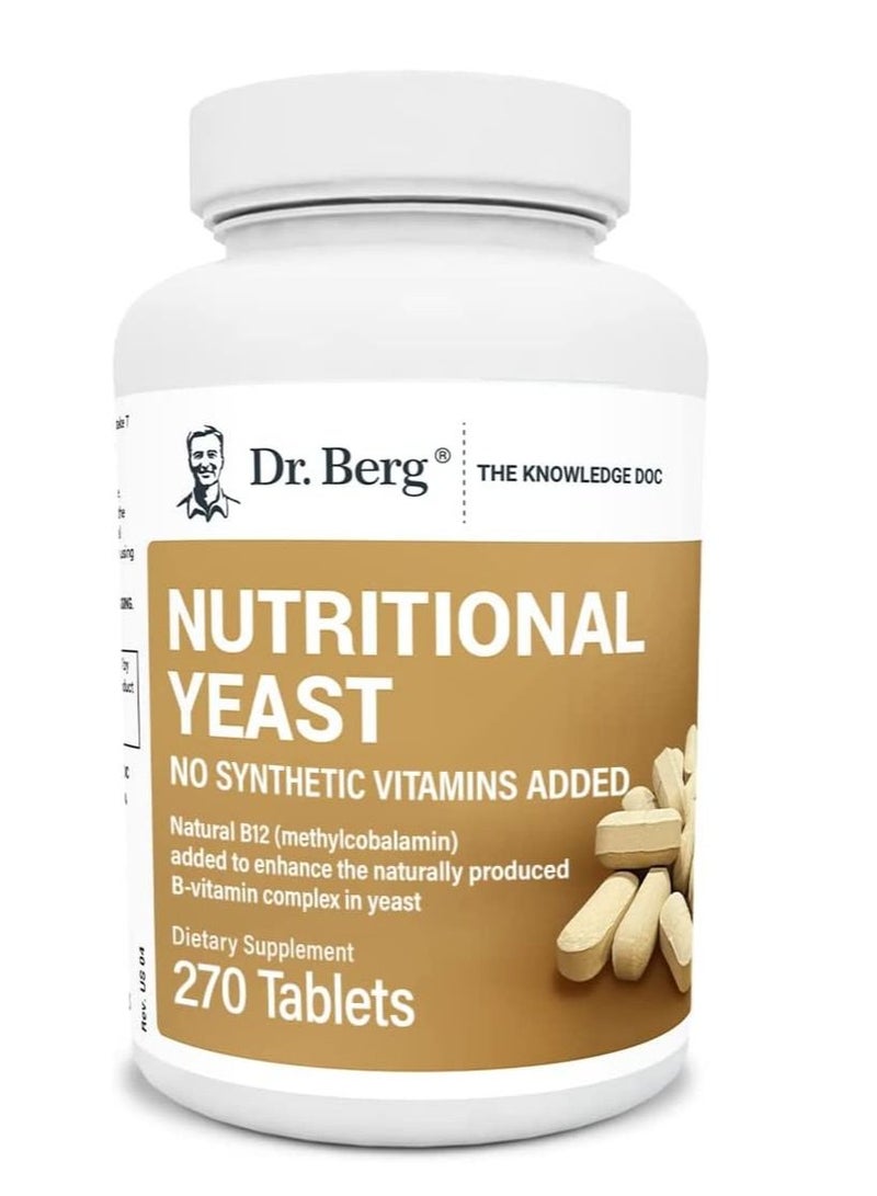 دكتور بيرغ نيوترشنال خميرة دكتور بيرج الغذائية 270 قرص