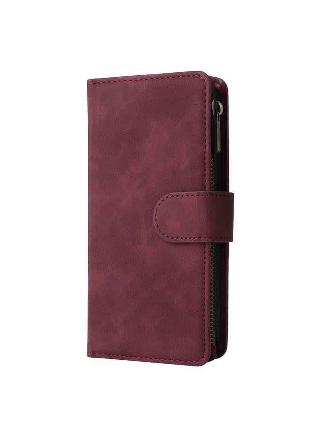 اس-توب جراب جلدي متعدد الاستخدامات مع محفظة بطاقات متعددة لهاتف iPhone 15 Pro - Image 2