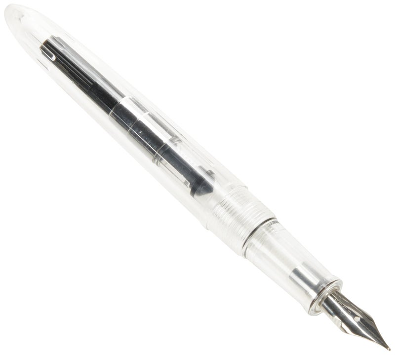 MONTEVERDE Monza Signature Gift Set Monza ID Fountain Pen, Clear (flex nib) - Image 1