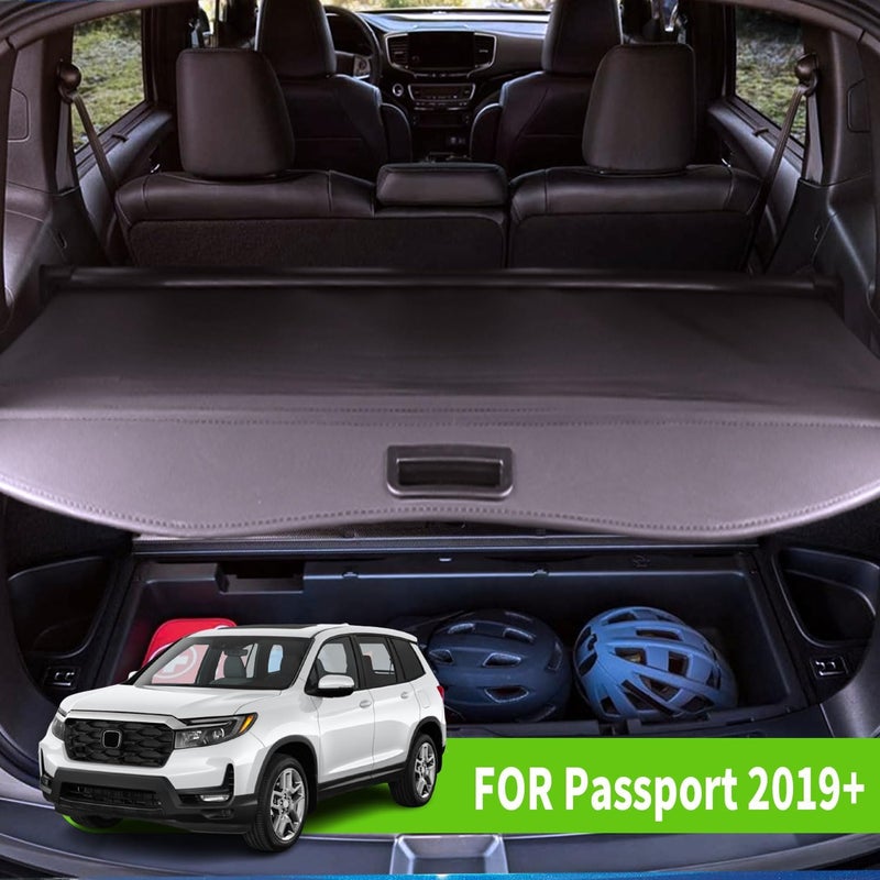 Liizoo Cargo Cover for Honda Passport 2019-2023 - Rear Trunk Security Shade - Image 2
