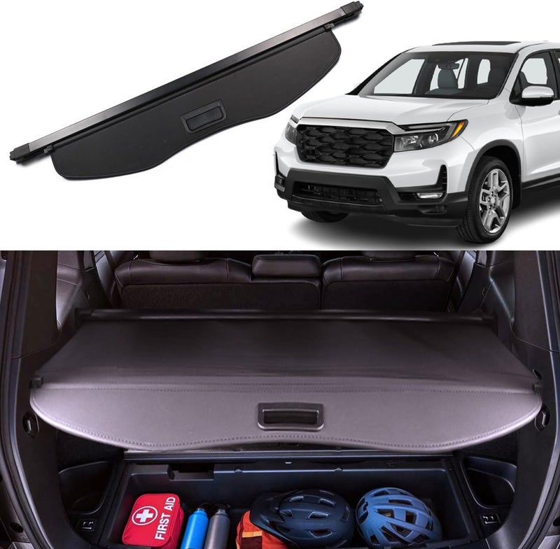 Liizoo Cargo Cover for Honda Passport 2019-2023 - Rear Trunk Security Shade - Image 1