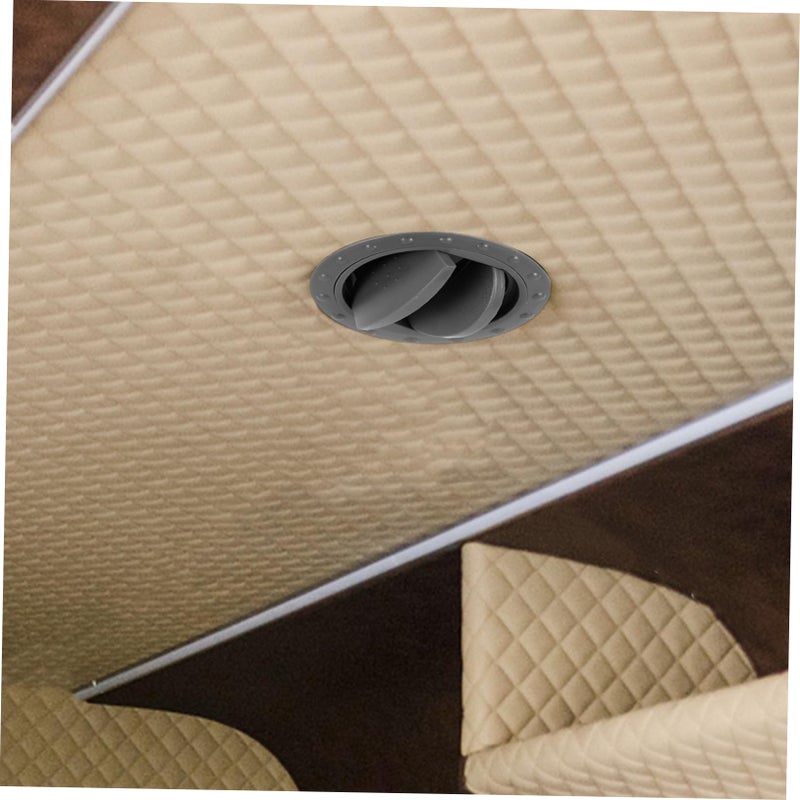 2Pcs Round Air Vent Cover Deflector Leakproof Easy Install Efficient Airflow Direction - Image 5