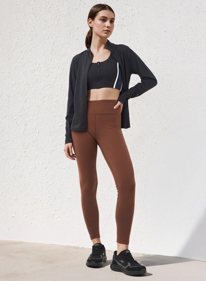 Active Elasticated Waist Performance Leggings - Image 2