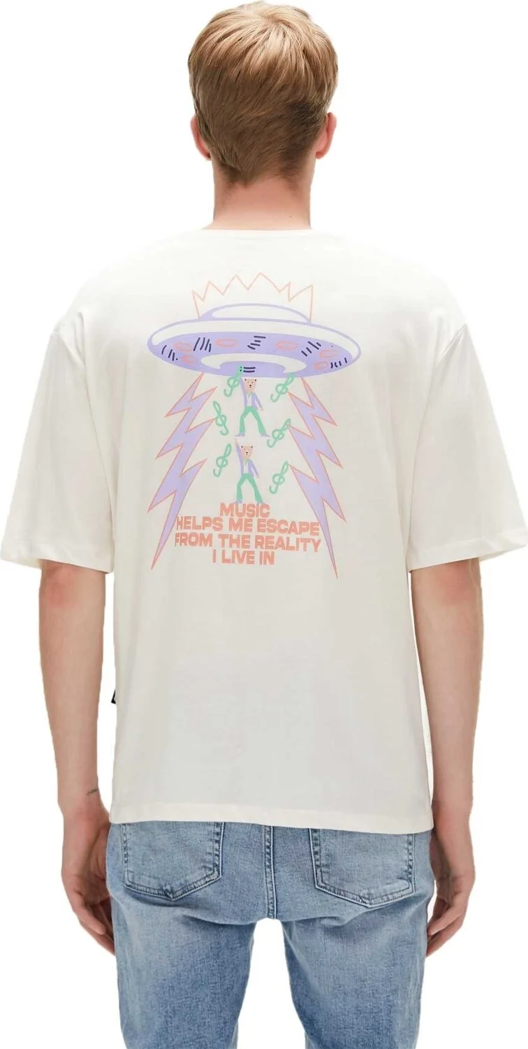باد بير REALITY T-SHIRT BLUE Men's T-Shirt 23.01.07.015-C108