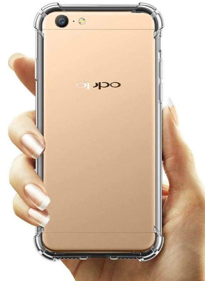 Shockproof transparent case for Oppo A39