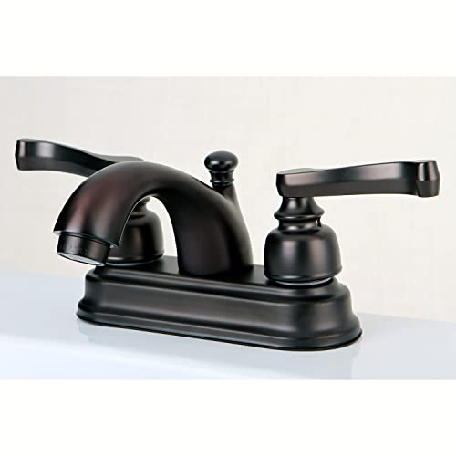 Kingston Brass صنبور مغسلة كينغستون برَاس KB5602FL بقطر 4 إنش، نحاس مصقول - Image 5