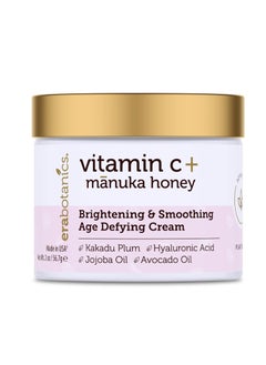 Era Organics Era Organics Advanced Vitamin C Face Cream - Brightening and Nourishing with Jojoba Oil, Kakadu Plum for Fine Lines, Wrinkles  - Image 1