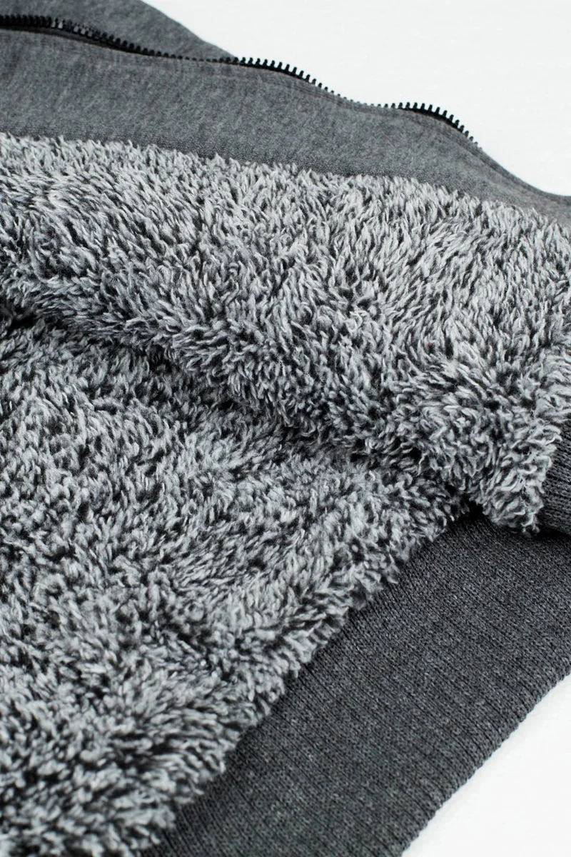Buratti Fur Lined Hooded Sweat Slim Fit Men's Sweat 575708