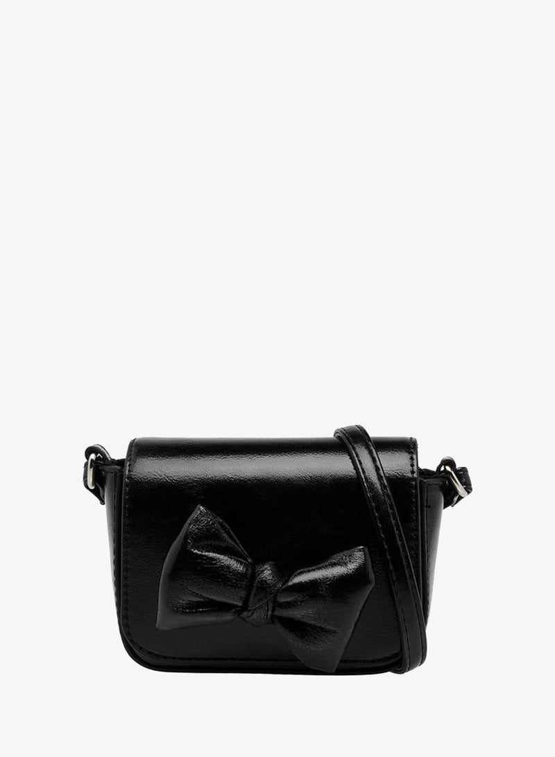 Flora Bella By Shoexpress Flora Bella Bow Accent Crossbody Bag with Flap Closure Ramadan Collection - Image 1