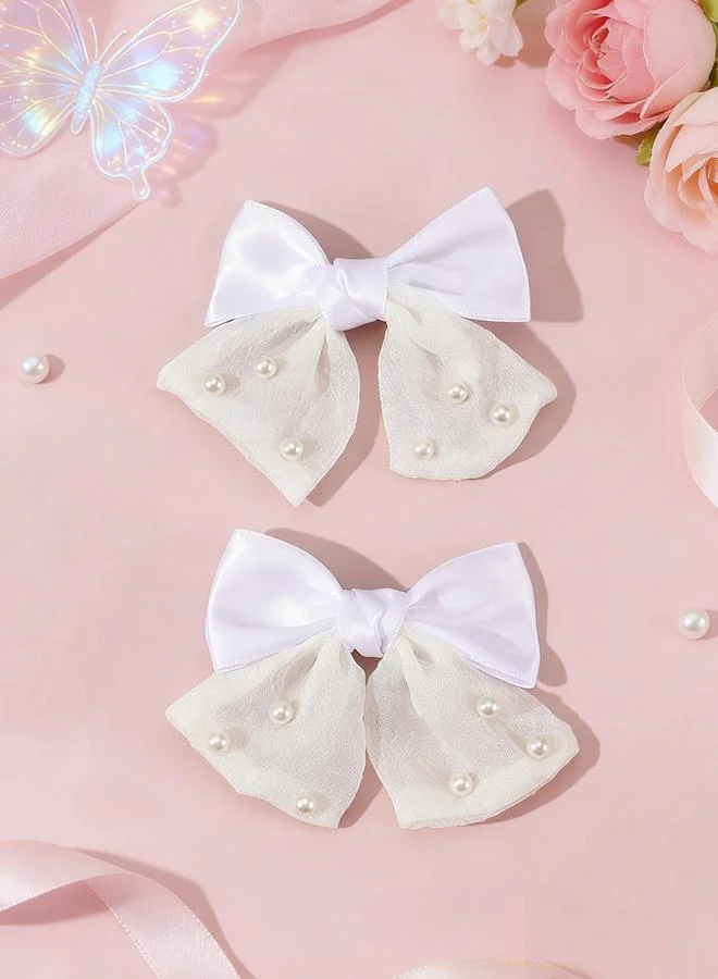 Take Two Set of 2 - Bow Hair Clips