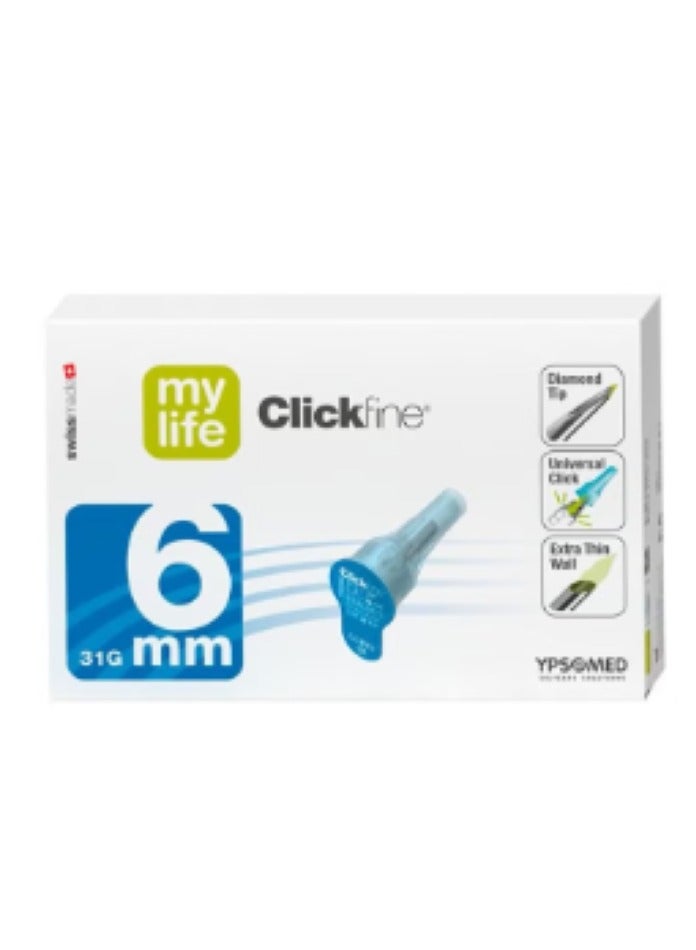My Life إبرة حقن Clickfine DiamondTip 100 قطعة - Image 5