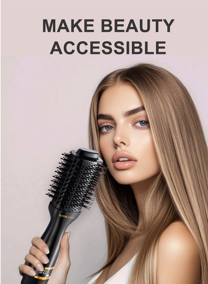 سوكاني فرشاة مجفف شعر وأداة تصفيف بقوة 1400 واط، فرشاة مجفف شعر احترافية، مجفف مكثف مع أيونات سالبة، يعمل على جميع أنواع الشعر، SK-15047 - Image 4