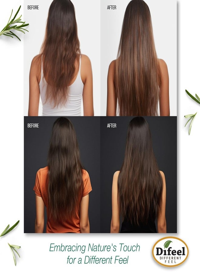 Difeel Rosemary and Mint Elevated Premium Hair Oil - Large 12 oz. - Image 4