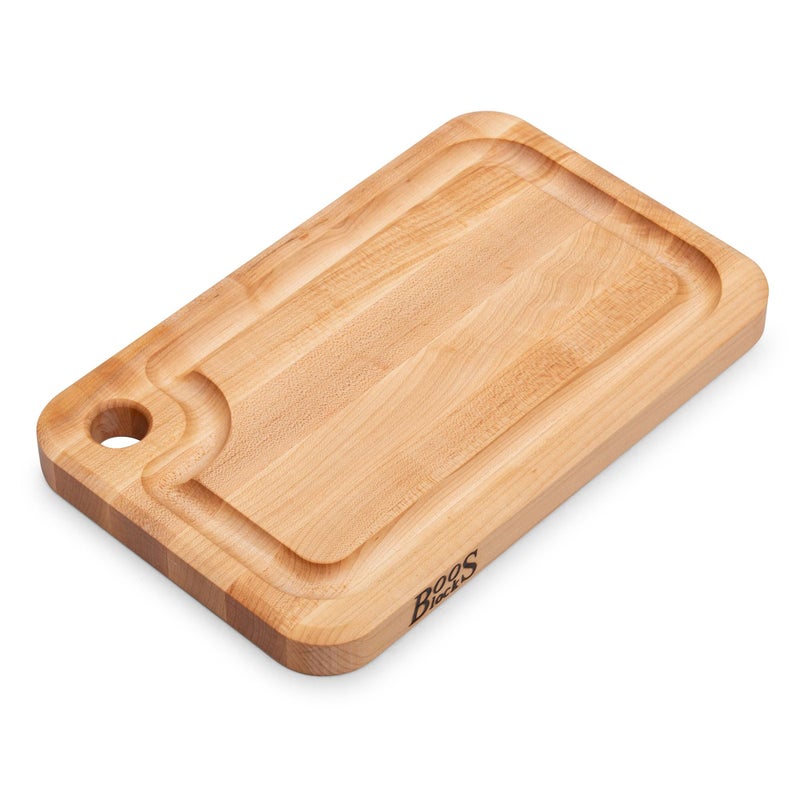 John Boos Boos Block Prestige Series Large Reversible Wood Cutting Board 1 14Inch Thickness 16 x 10 x 1 14 Maple