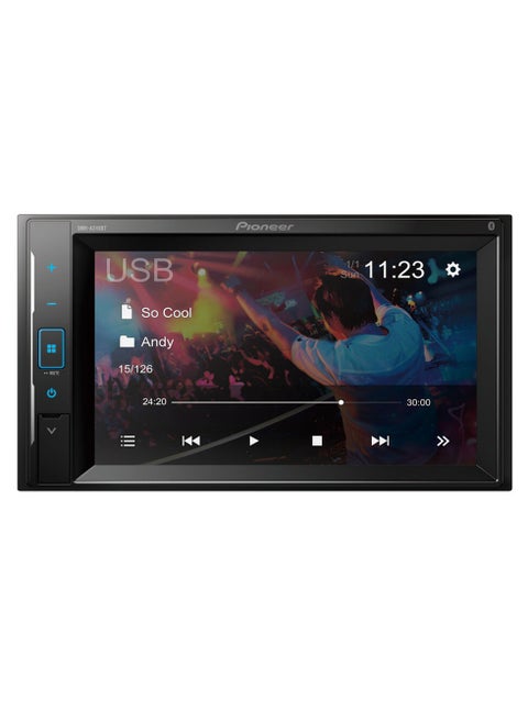 DMH-A245BT 6.2" AV Receiver with Mirroring by Weblink Cast  6.2" Touch Panel Display WebLink® Cast Bluetooth 13-Band Graphic Equalize