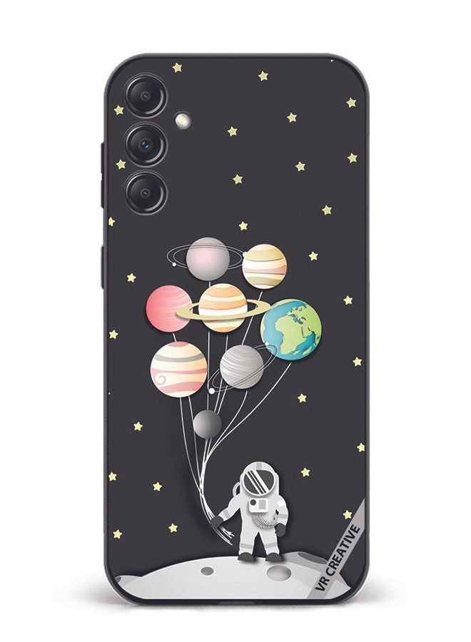 VR CREATIVE Protective Case Cover For Samsung Galaxy A14 5G/A14 Astronaut Design Multicolour - Image 1