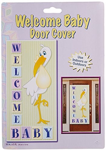 Beistle Welcome Baby Door Cover - Image 4