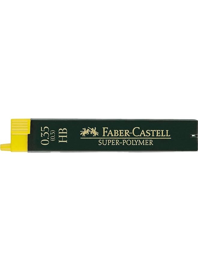 FABER-CASTELL - Super Polymer Hb Mechanical Pencil Leads 0.35 Mm. - Image 1