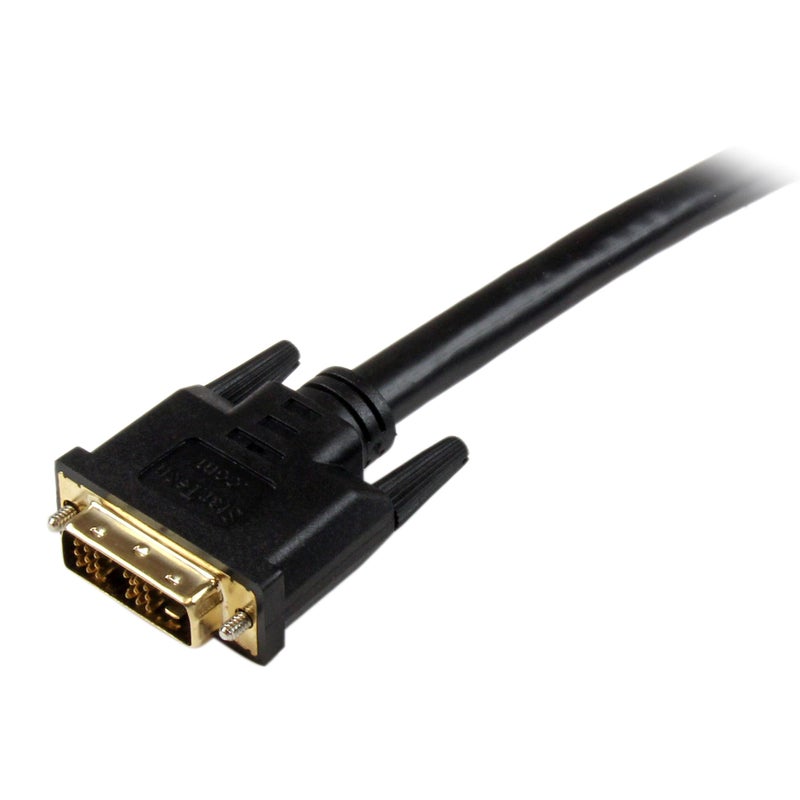 StarTech.com 30 ft. HDMI to DVI-D Cable - M/M - Bi-directional HDMI-DVI-D Cable (HDMIDVIMM30) - Image 2