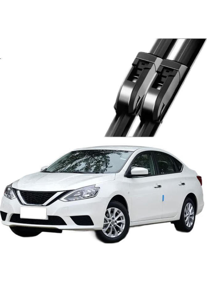 AOLIN Windshield Wiper Blades For Nissan X-Trail [09-11 Models] Wiper Blades [12 Classic Models] Wiper Blades A Grade Rubber - Image 3